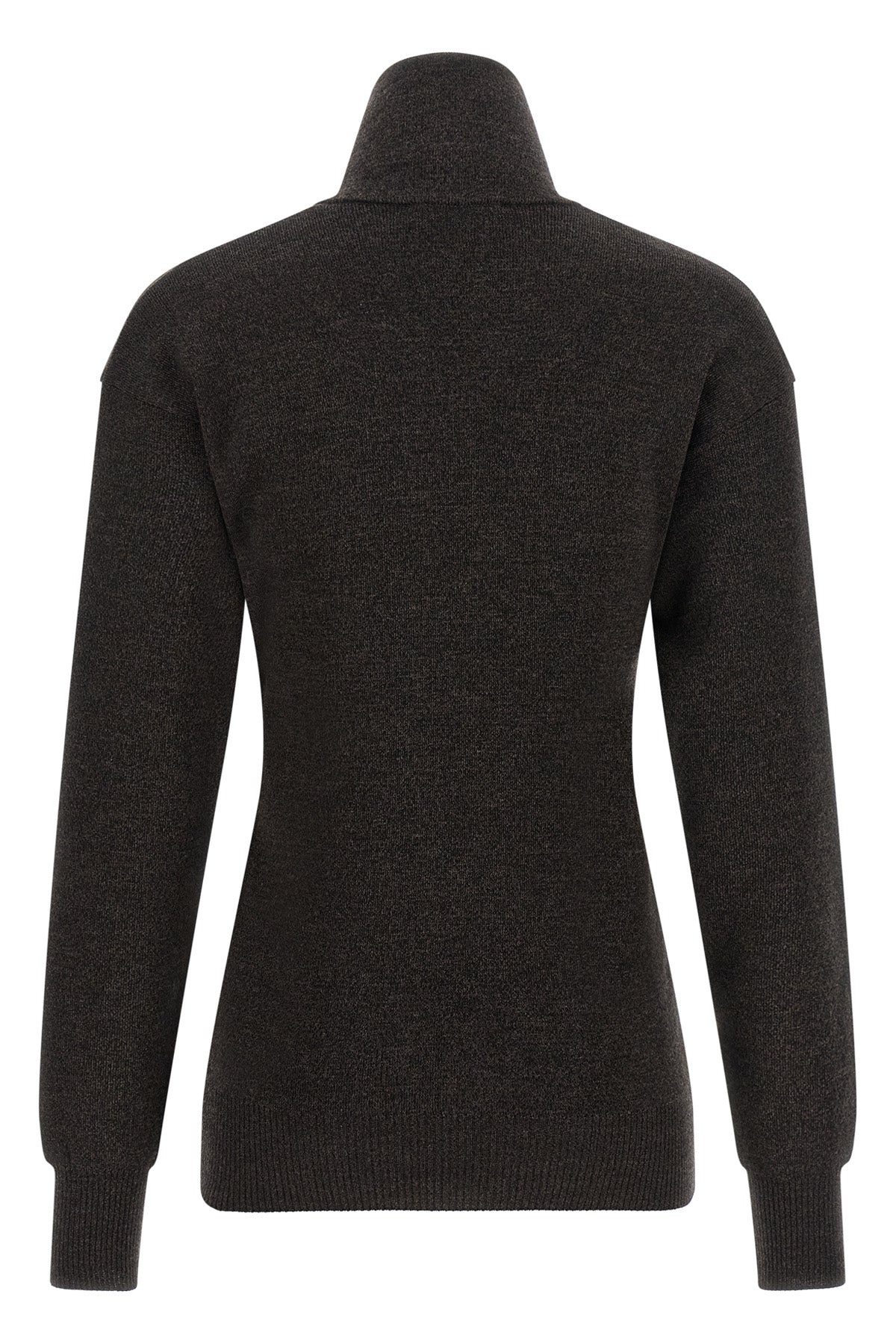 the lemaire top in pure merino wool embodies an essential and sophisticated eleg