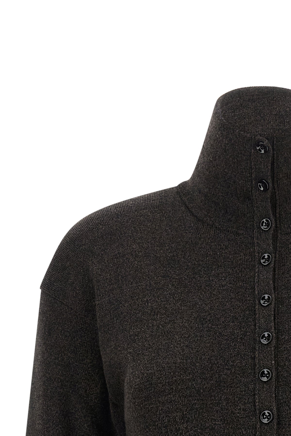 the lemaire top in pure merino wool embodies an essential and sophisticated eleg