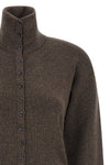 the lemaire buttoned top jersey redefines everyday luxury through a minimalist