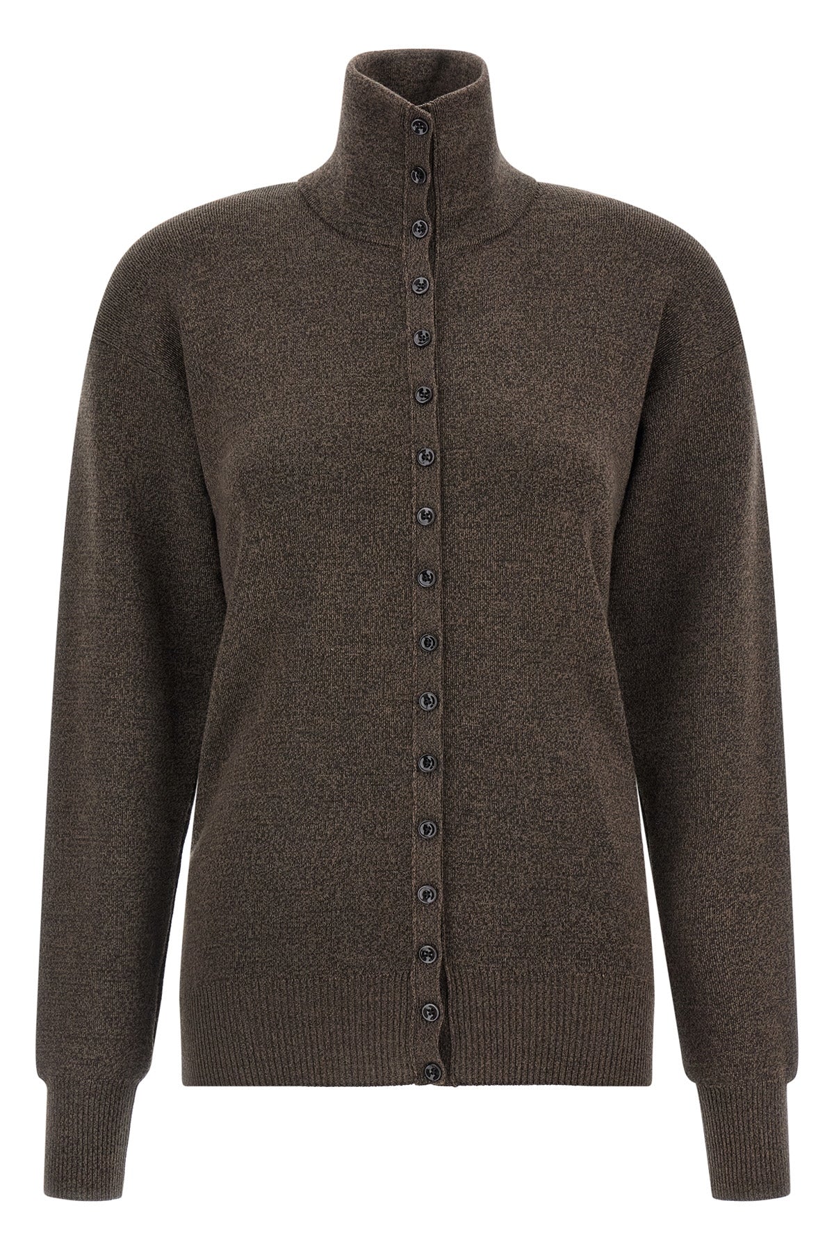 the lemaire buttoned top jersey redefines everyday luxury through a minimalist