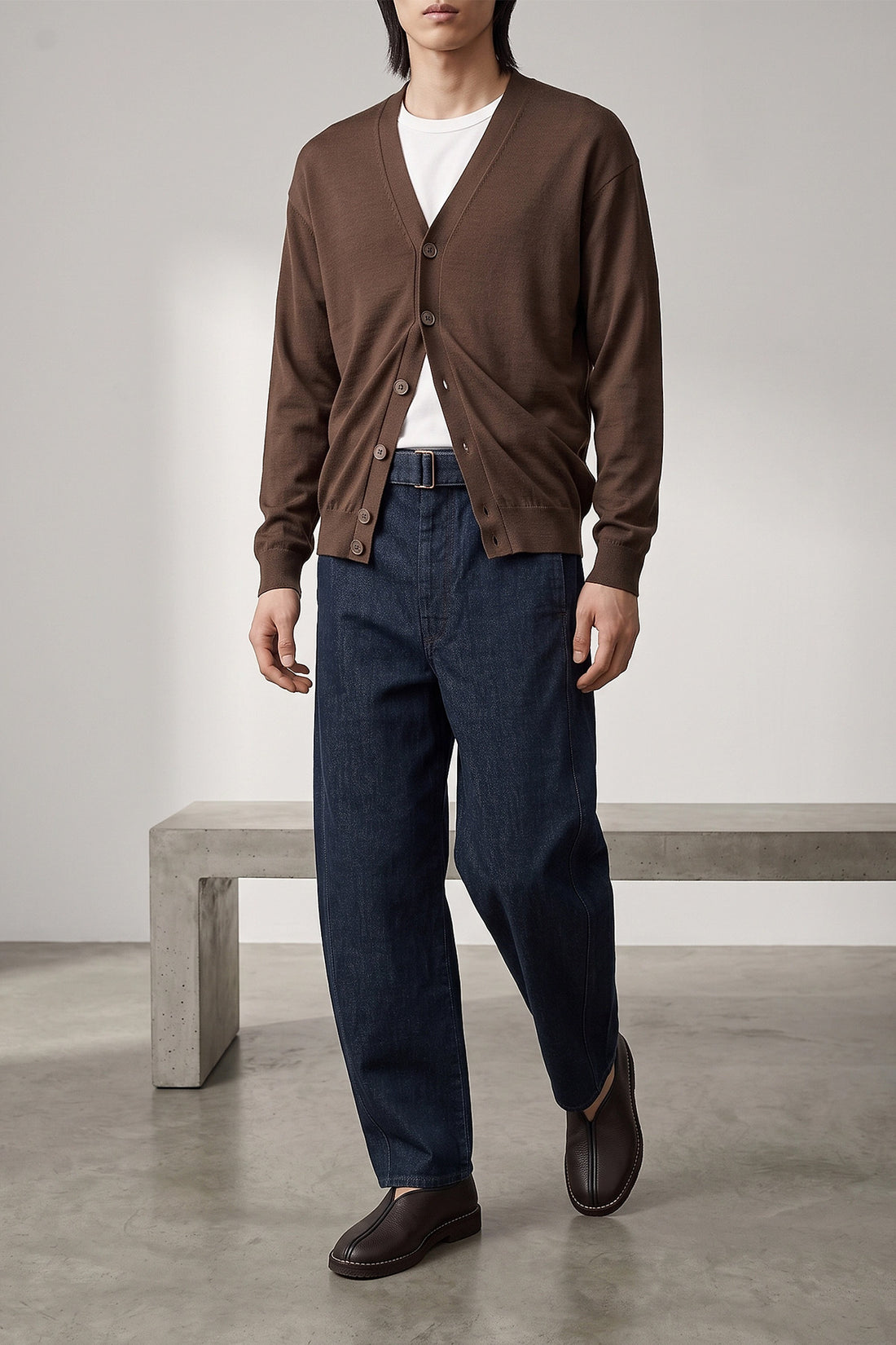 LEMAIRE L the lemaire relaxed twisted cardigan