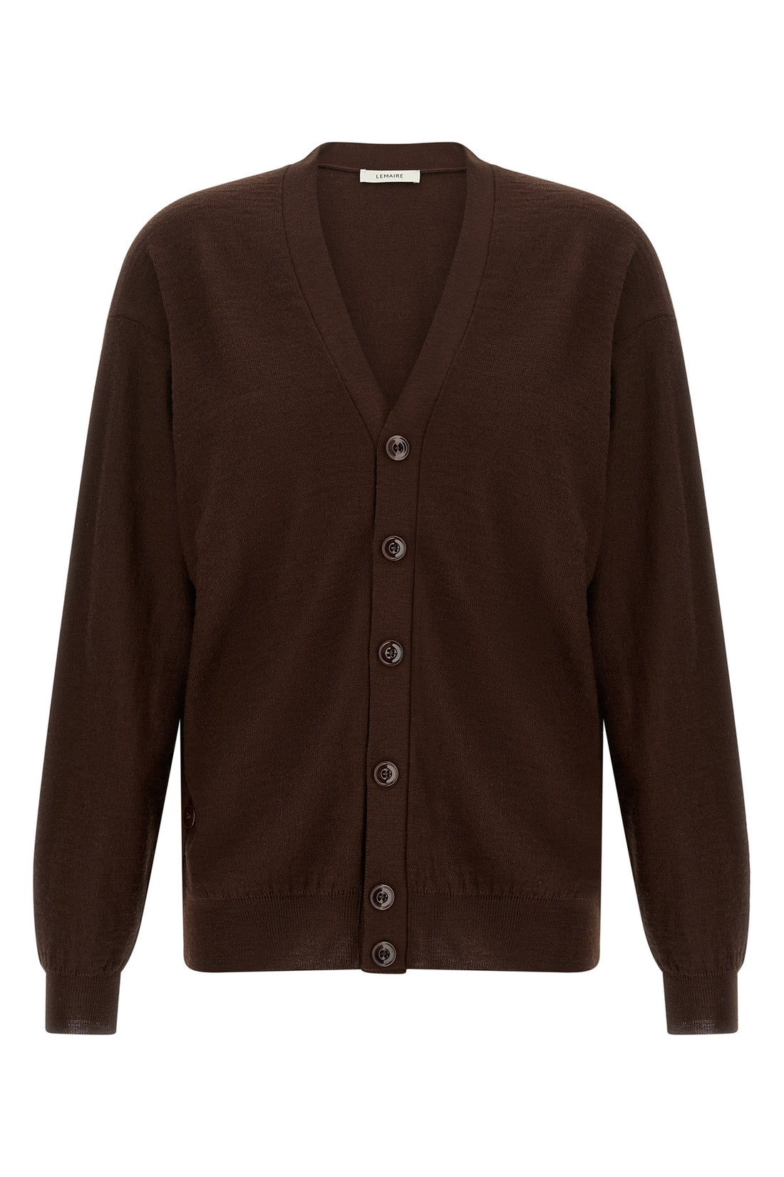 LEMAIRE S the lemaire cardigan redefines knitwear codes through a deconstructed and innova