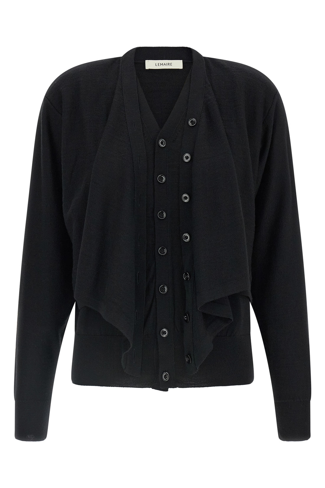 LEMAIRE M the lemaire cardigan redefines the concept of stratification through a sophistic