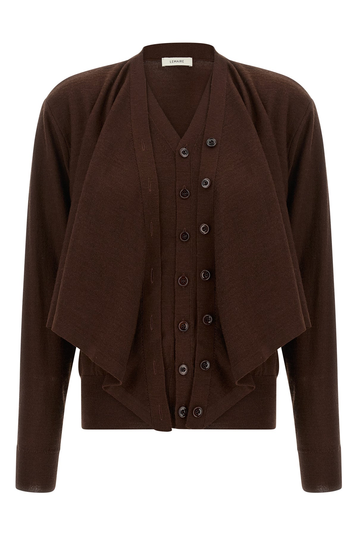 the lemaire cardigan redefines the concept of stratification through a sophistic