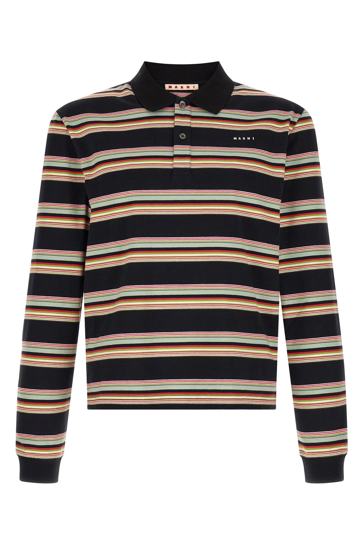 the marni long-sleeved polo shirt