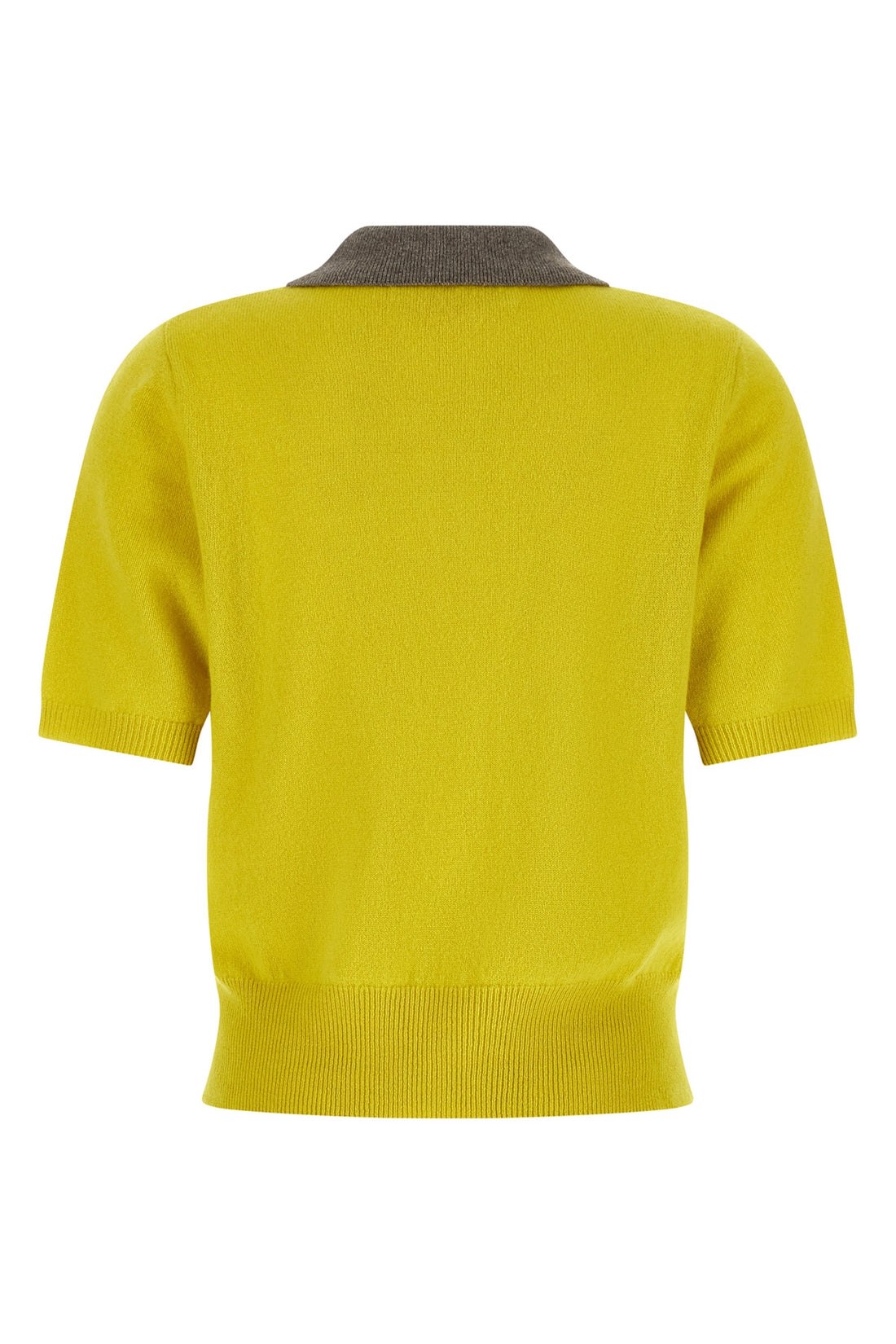 MARNI 38 the marni short-sleeved polo shirt is made of pure cashmere knit