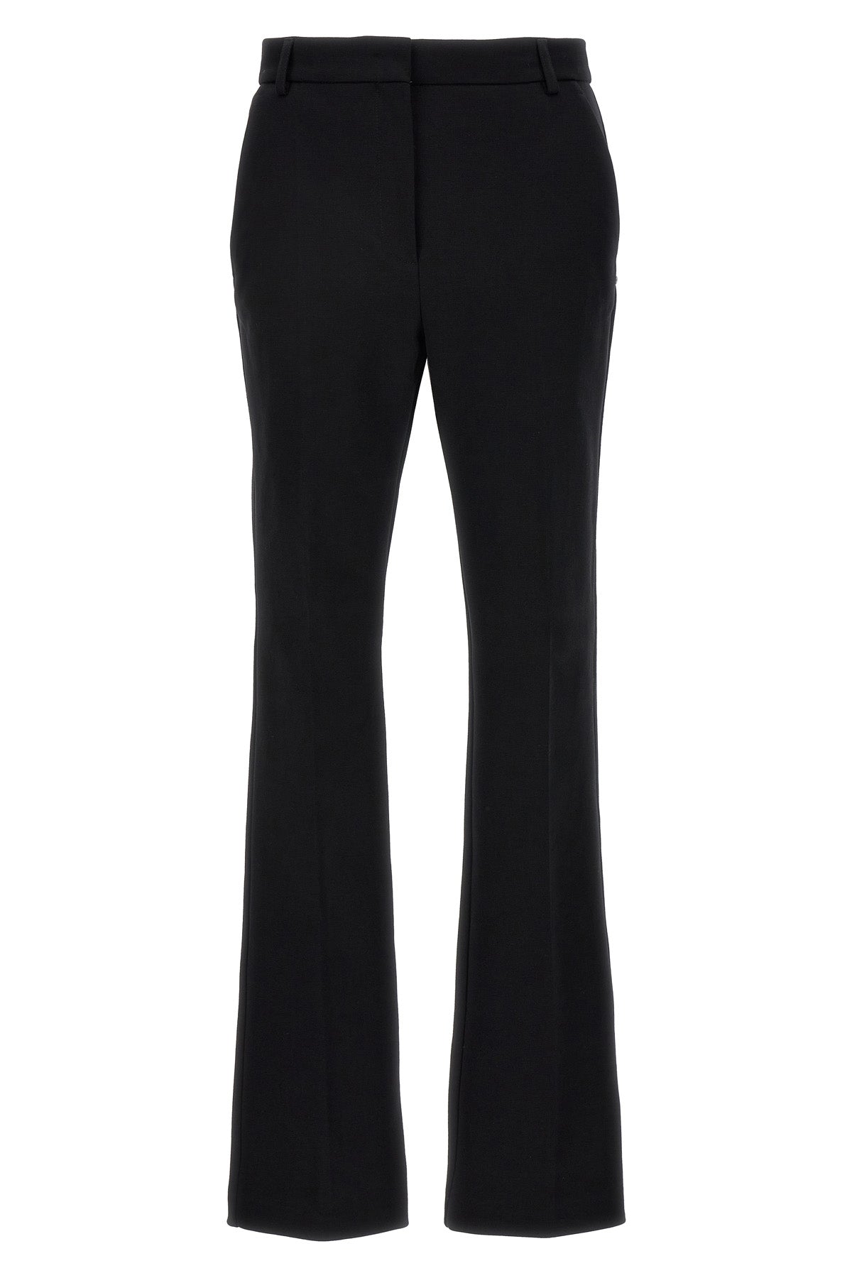 pontida milan stitch cotton jersey pants