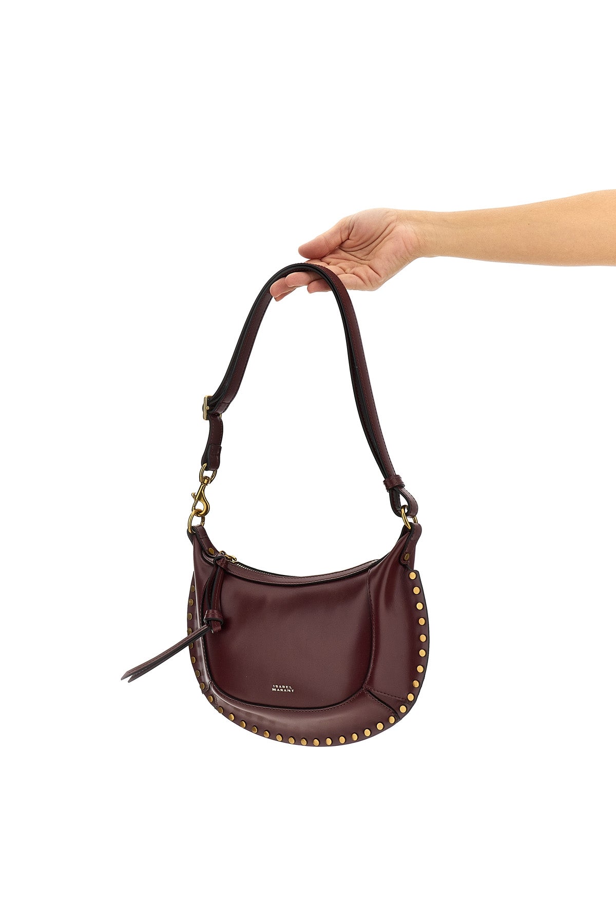 oskan moon leather shoulder bag