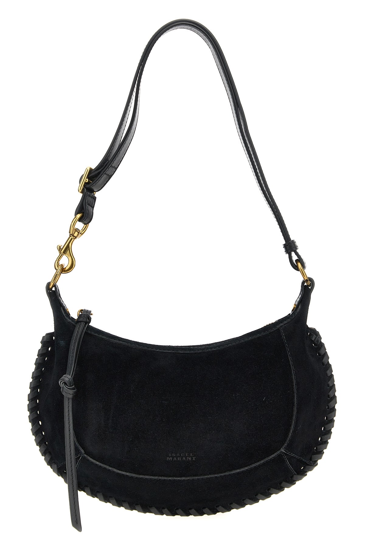 oskan moon suede shoulder bag