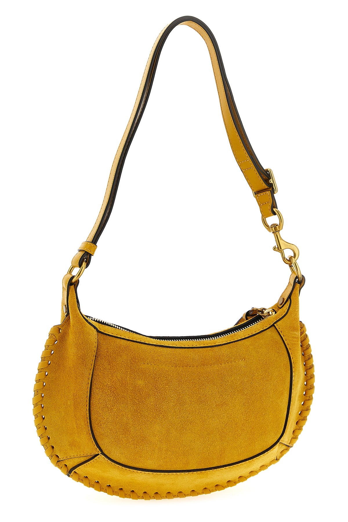 oskan moon suede shoulder bag