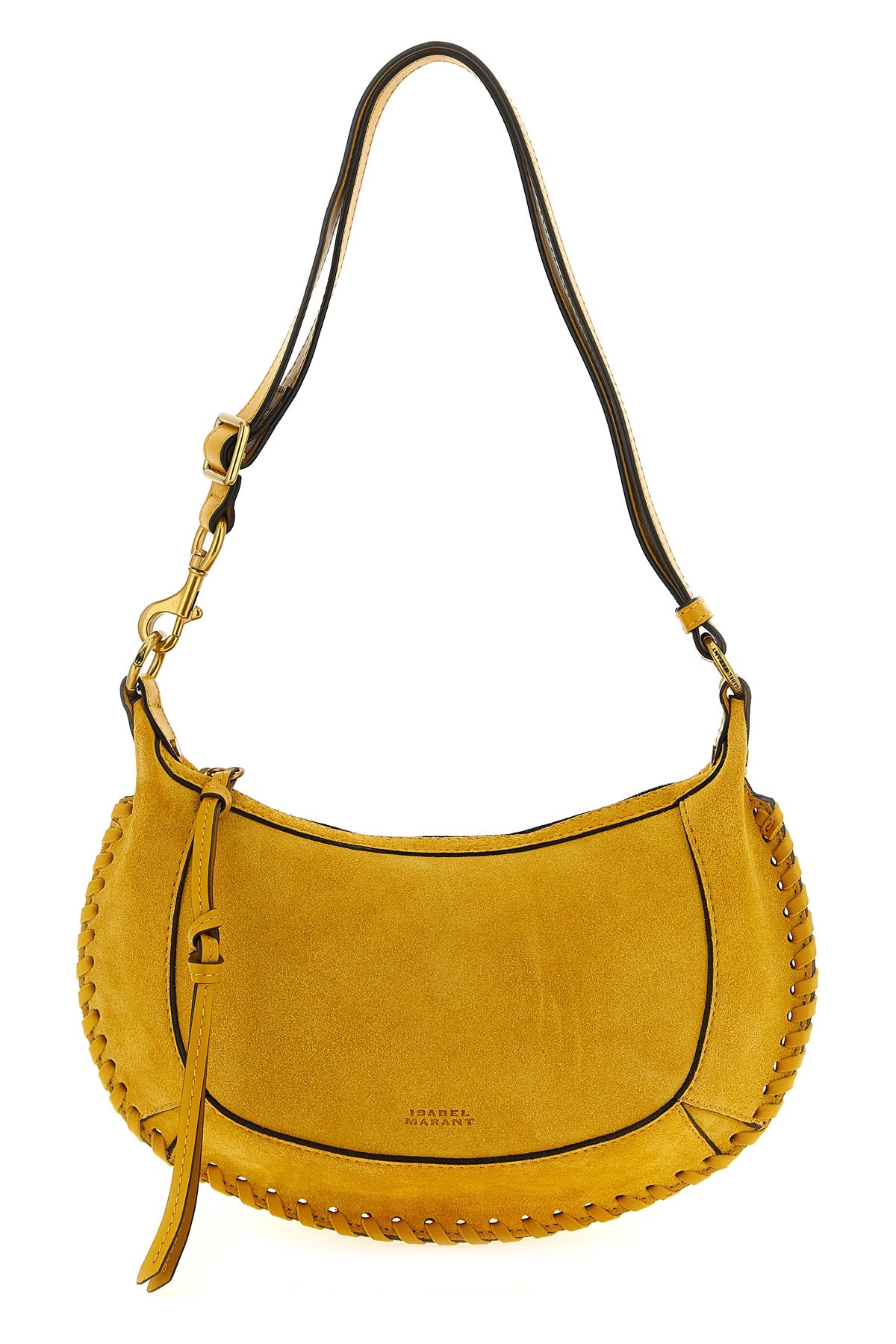 oskan moon suede shoulder bag