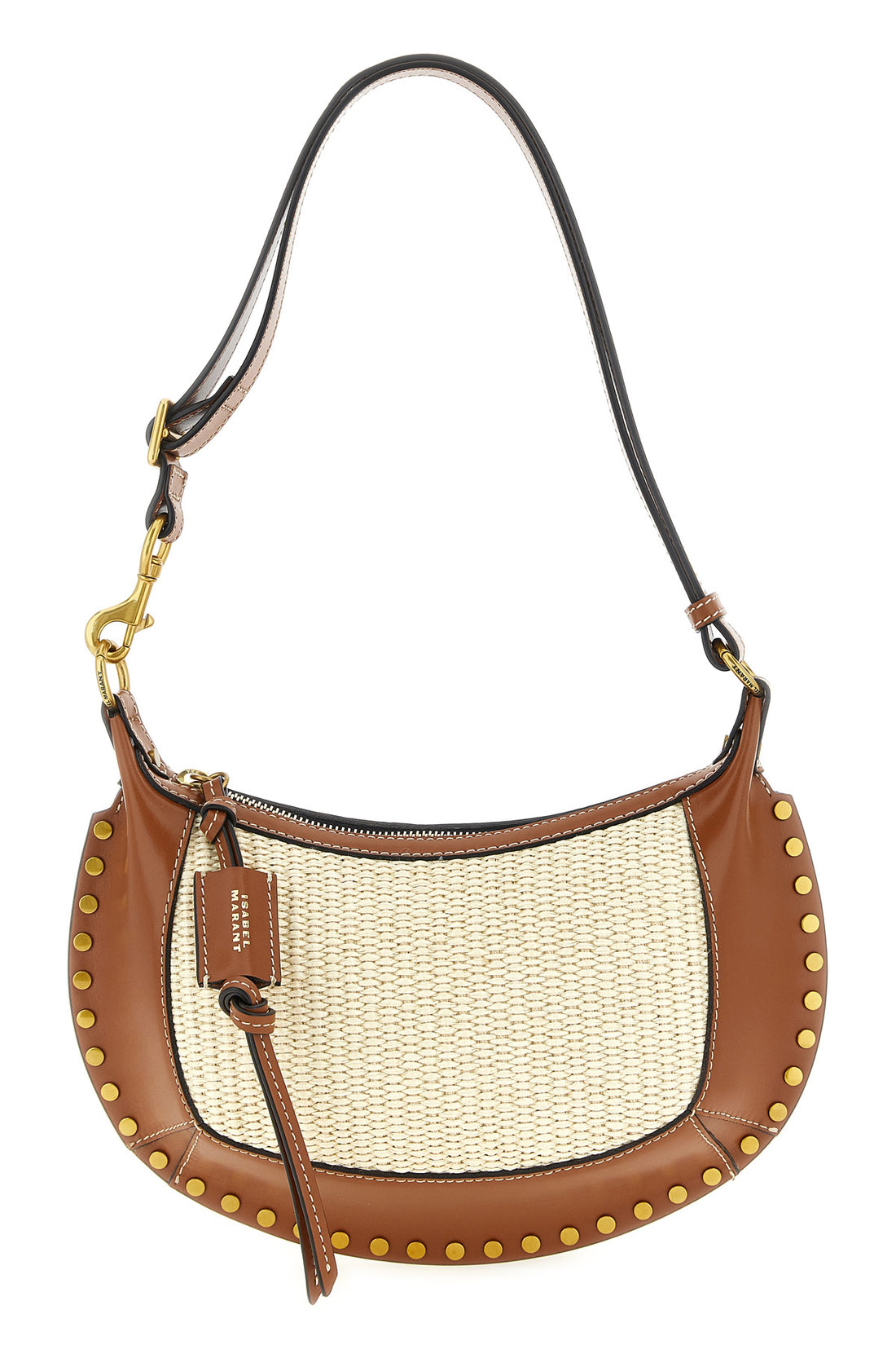 ISABEL MARANT OS oskan moon smooth leather shoulder bag