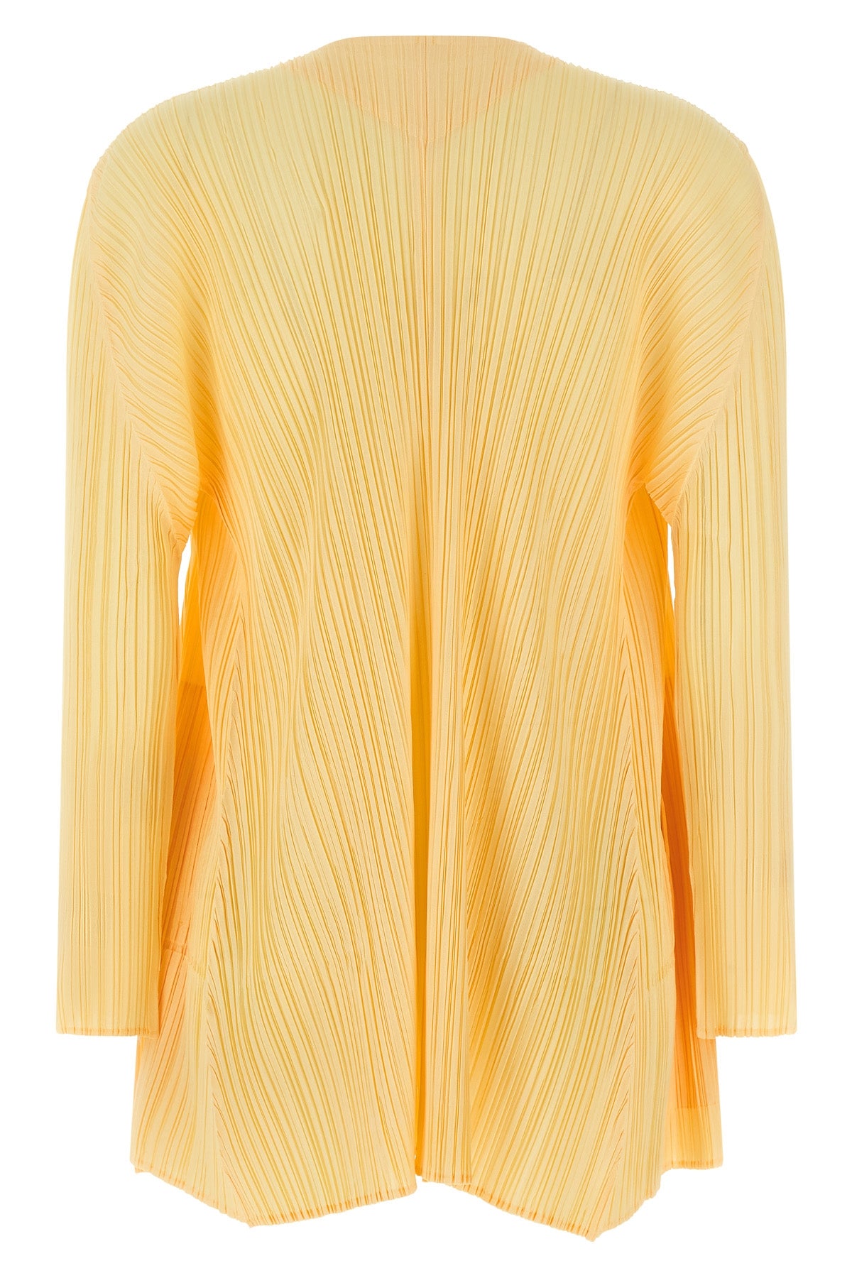 mellow pleats pleated cardigan