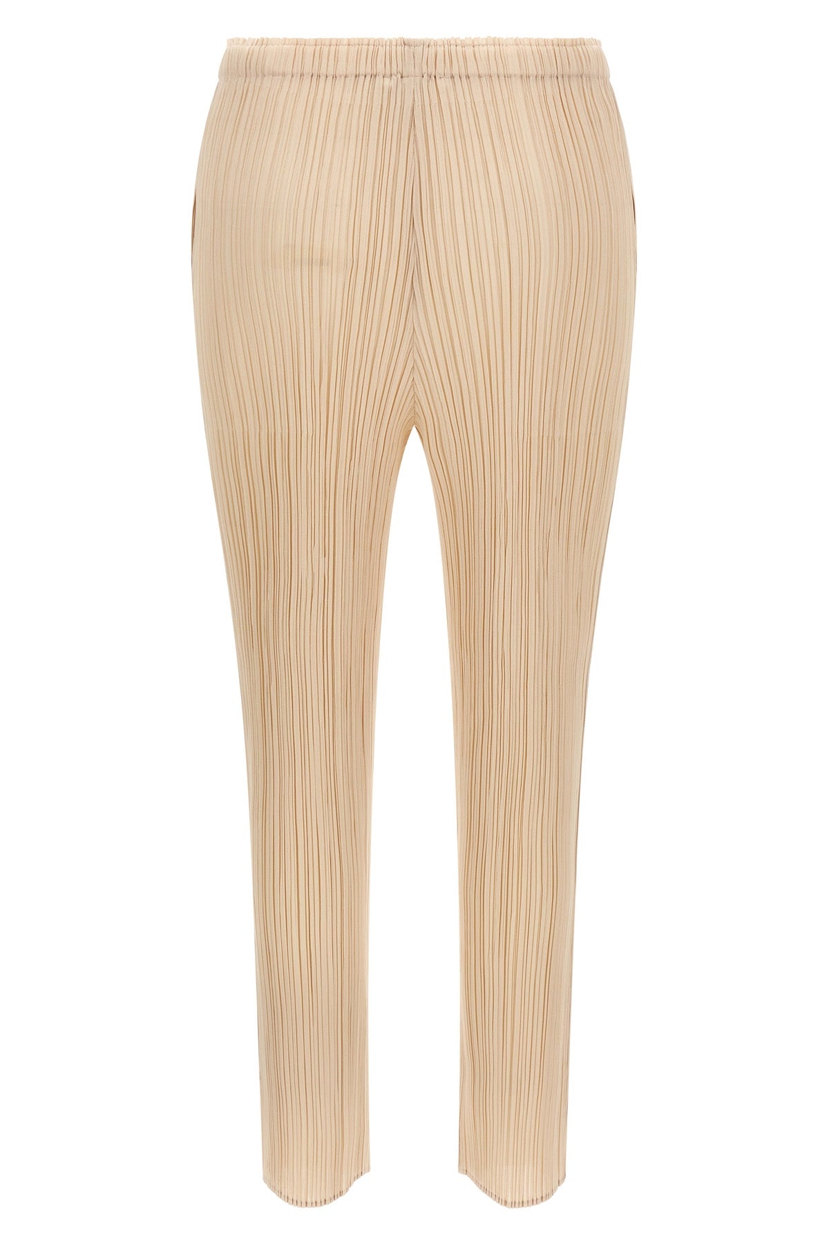 monthly colors: july pleated pants
