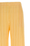 mellow pleats pleated fabric pants