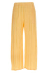 mellow pleats pleated fabric pants