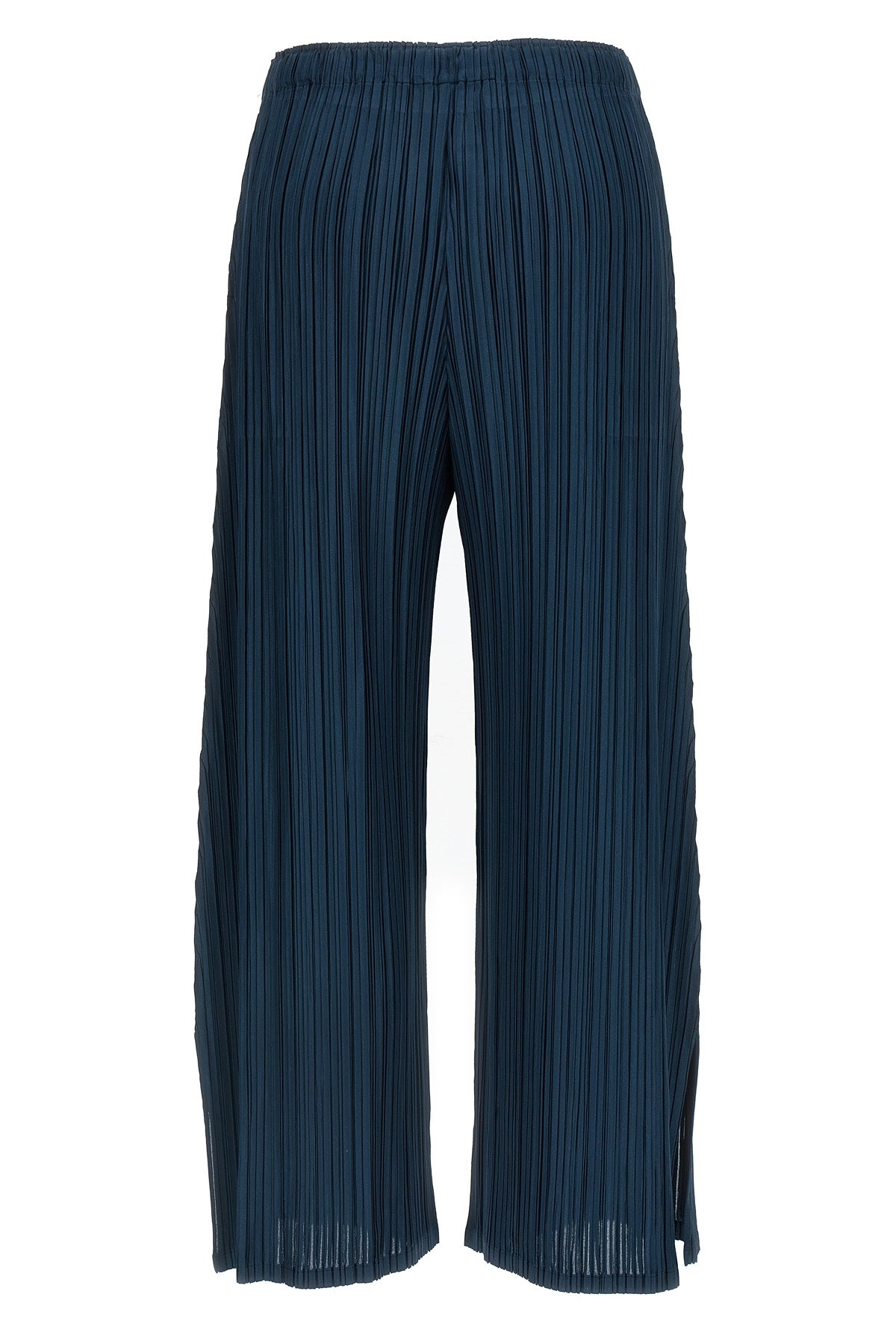 mellow pleats pleated fabric pants