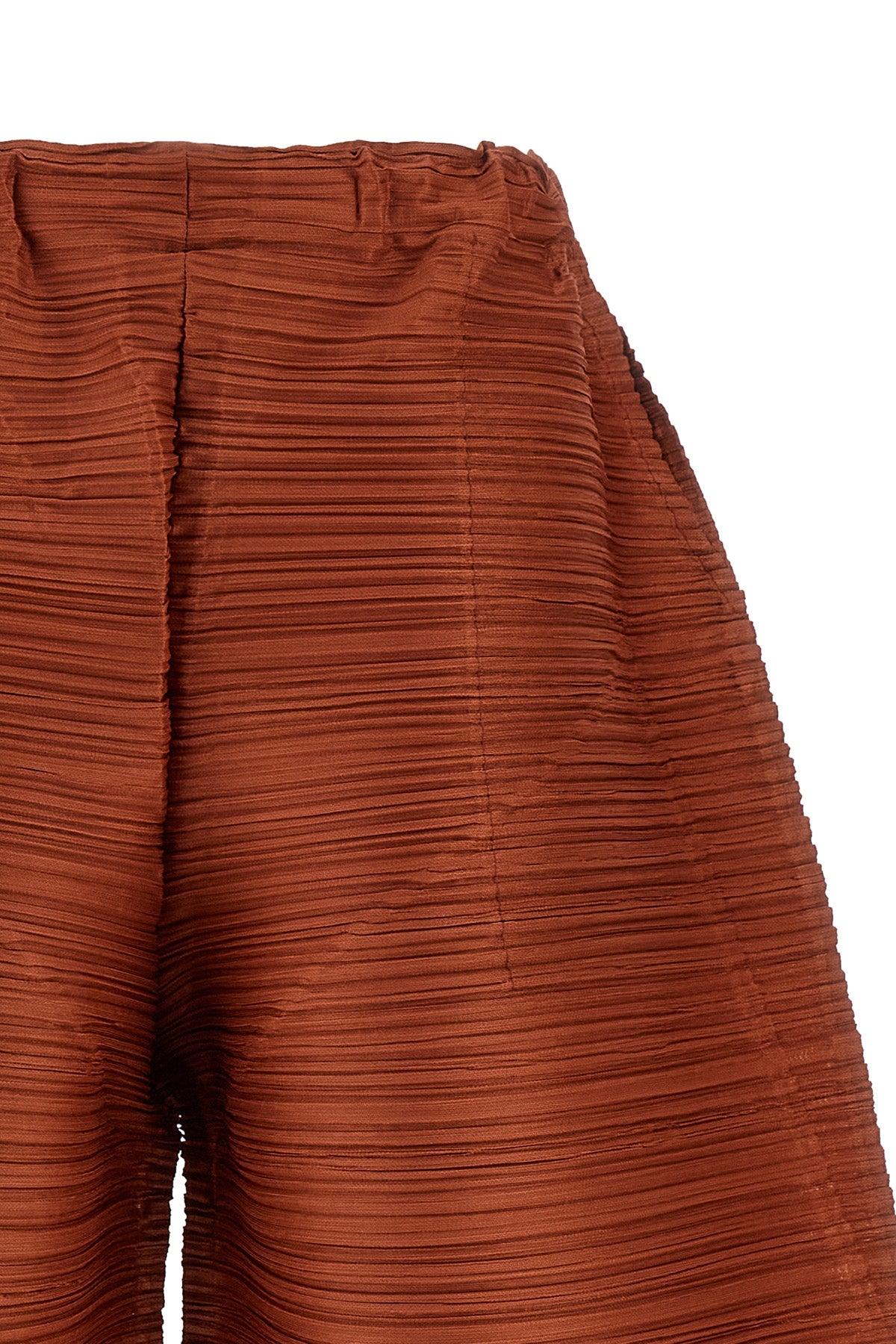 thicker bounce pleated pants