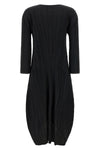 monthly colors october pleated midi dress