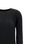 monthly colors october pleated midi dress