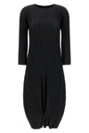 monthly colors october pleated midi dress