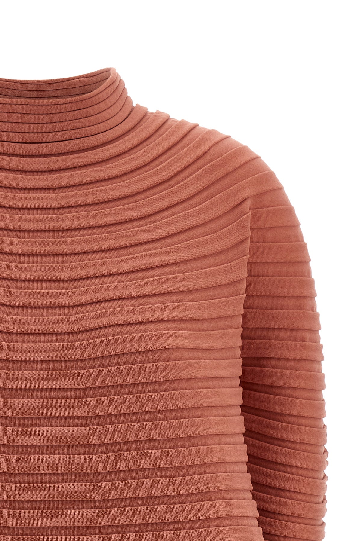 bounce knit fabric top