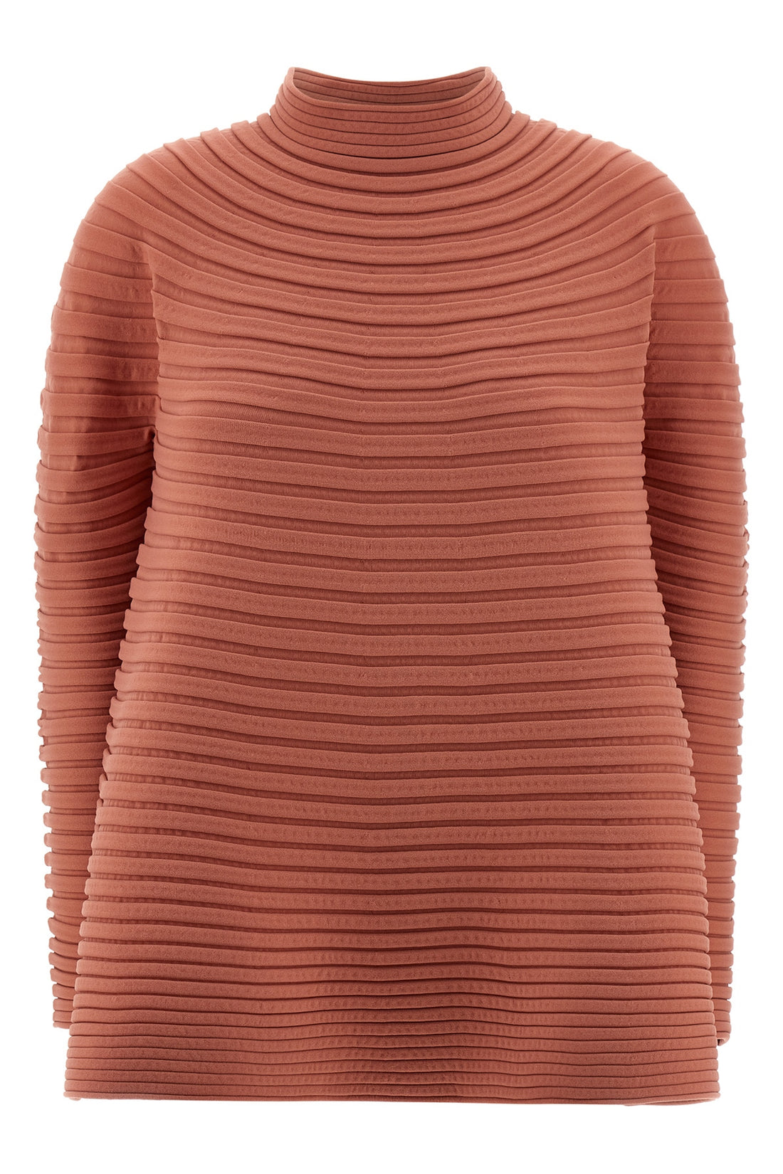 PLEATS PLEASE ISSEY MIYAKE OS bounce knit fabric top