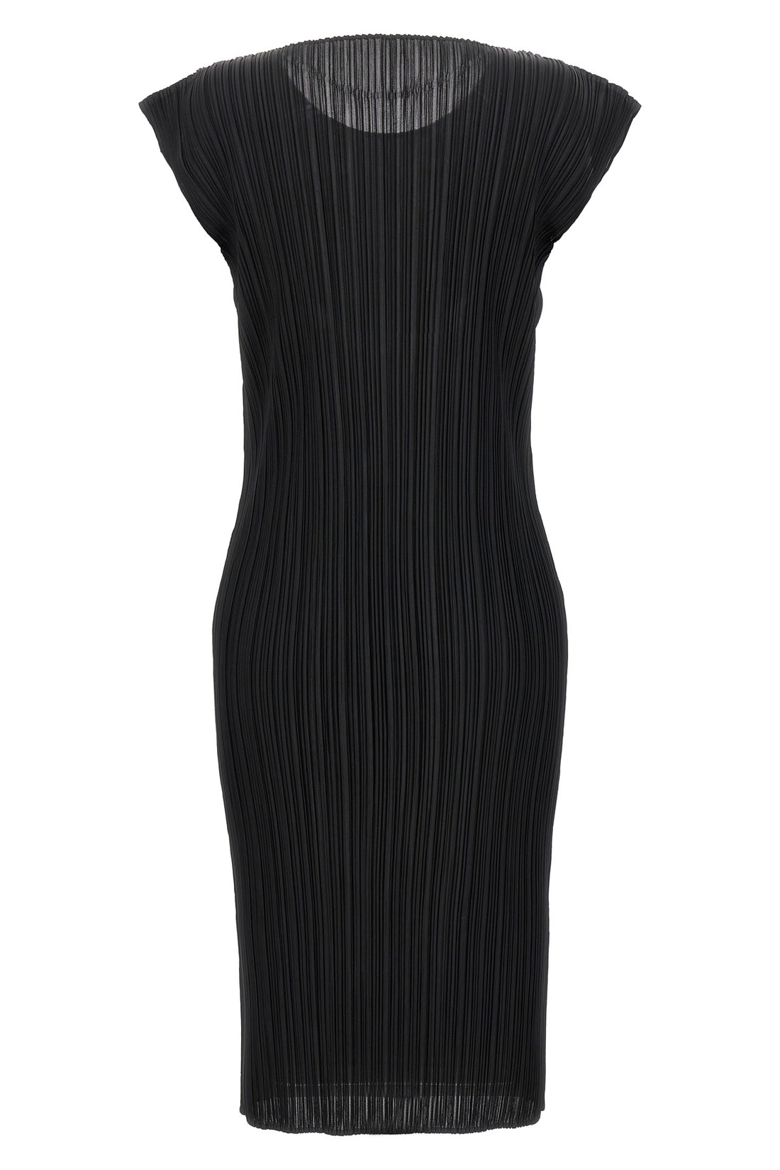 PLEATS PLEASE ISSEY MIYAKE 3 pleated midi dress