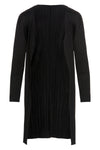 basics pleated cardigan