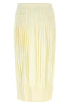 the skirt pleats please exemplifies the brands mastery of architectural silhoue