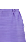 the midi skirt pleats please issey miyake bouncy basket in a delicate lilac sh