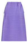 the midi skirt pleats please issey miyake bouncy basket in a delicate lilac sh