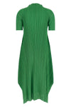 monthly colors: march pleated midi dress