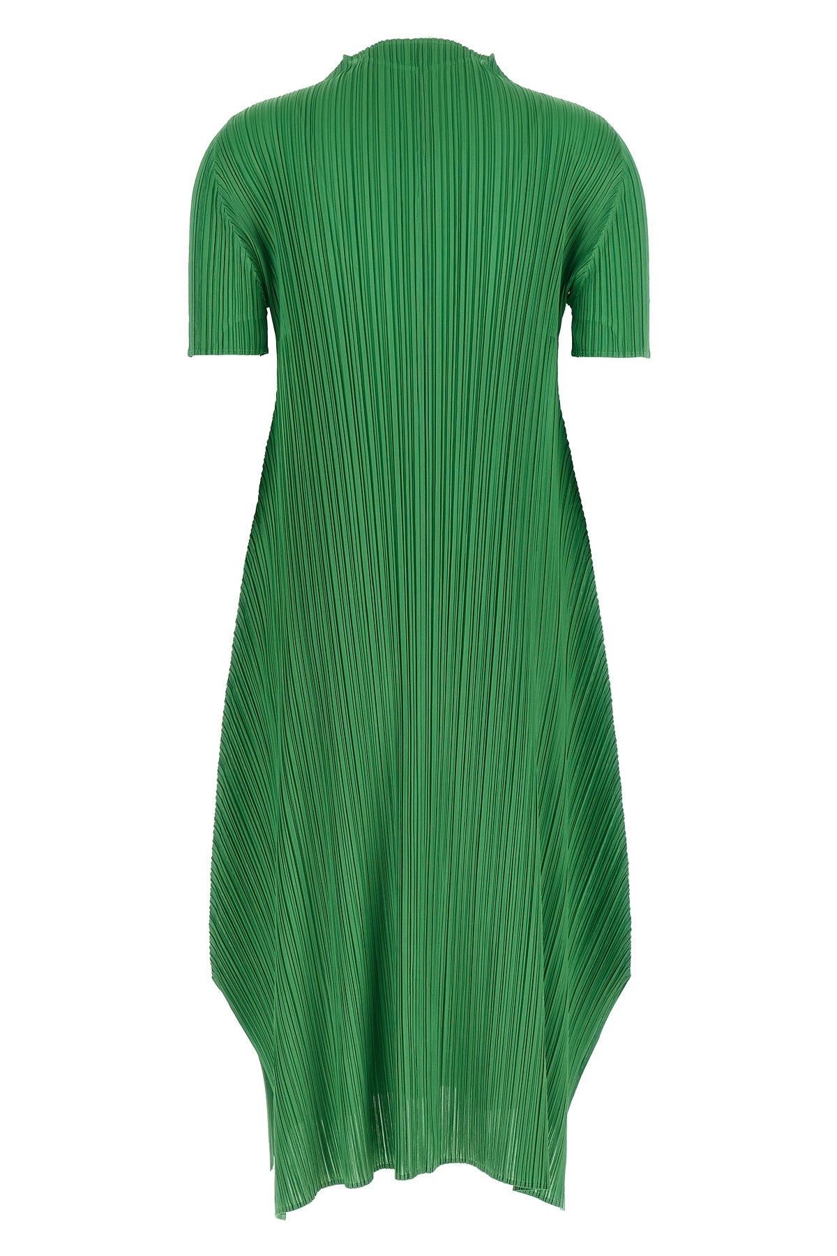 monthly colors: march pleated midi dress