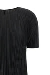 mellow pleats pleated midi dress