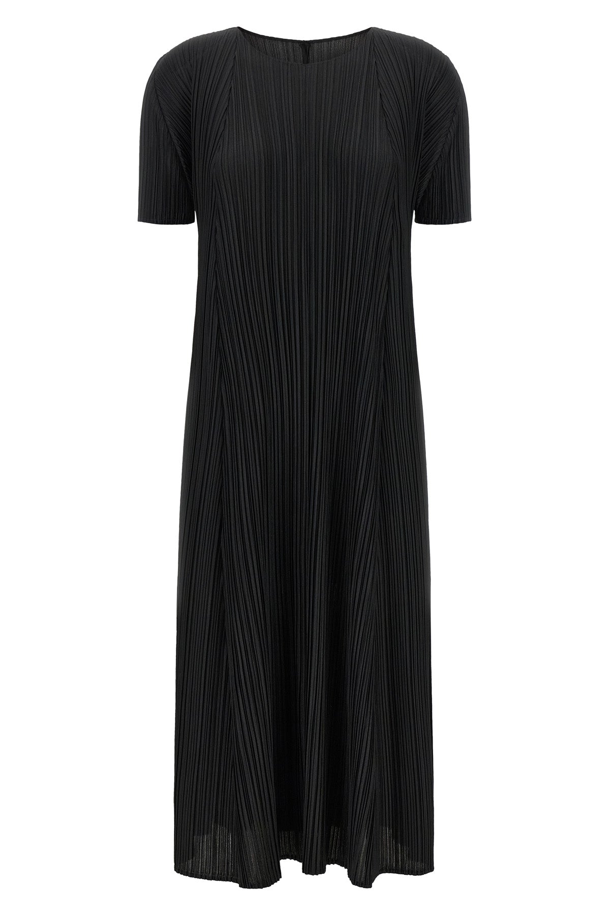 mellow pleats pleated midi dress