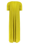 mellow pleats pleated midi dress