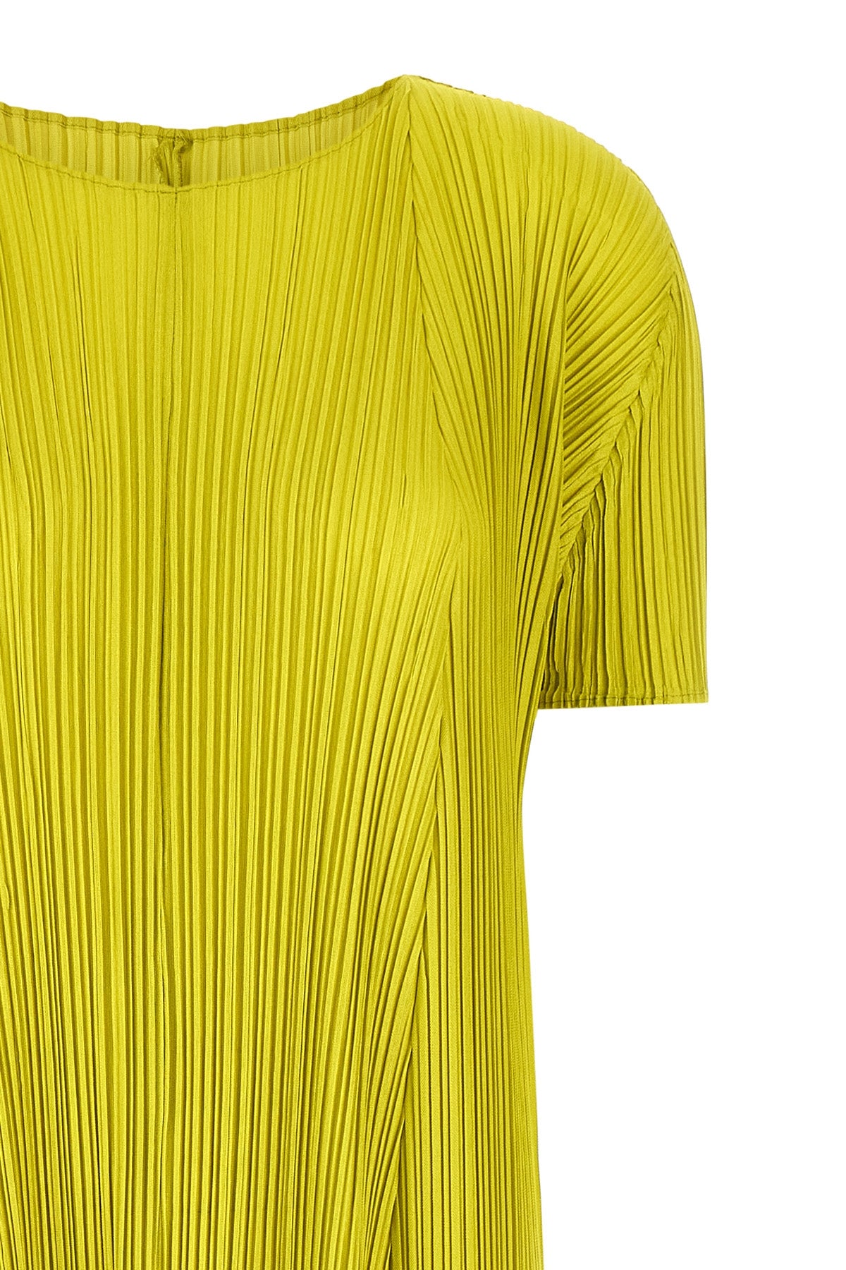 mellow pleats pleated midi dress