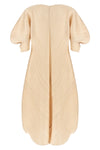 pleats pleases midi dress defines new volumes through an innovative sartorial c