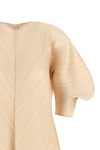 pleats pleases midi dress defines new volumes through an innovative sartorial c