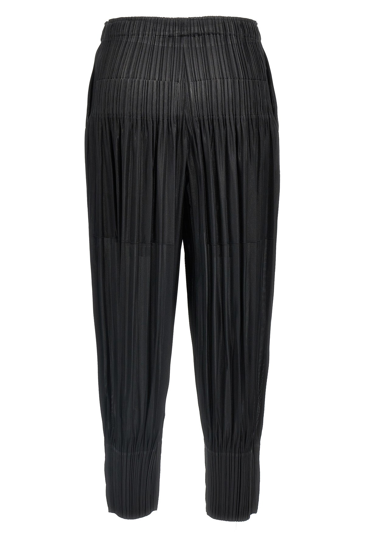 fluffy basics pleated pants