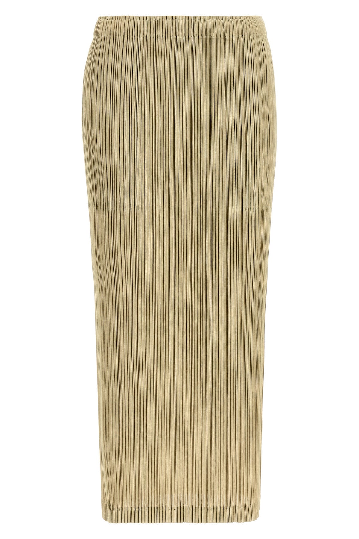 the skirt pleats please issey miyake defines an essential silhouette through the