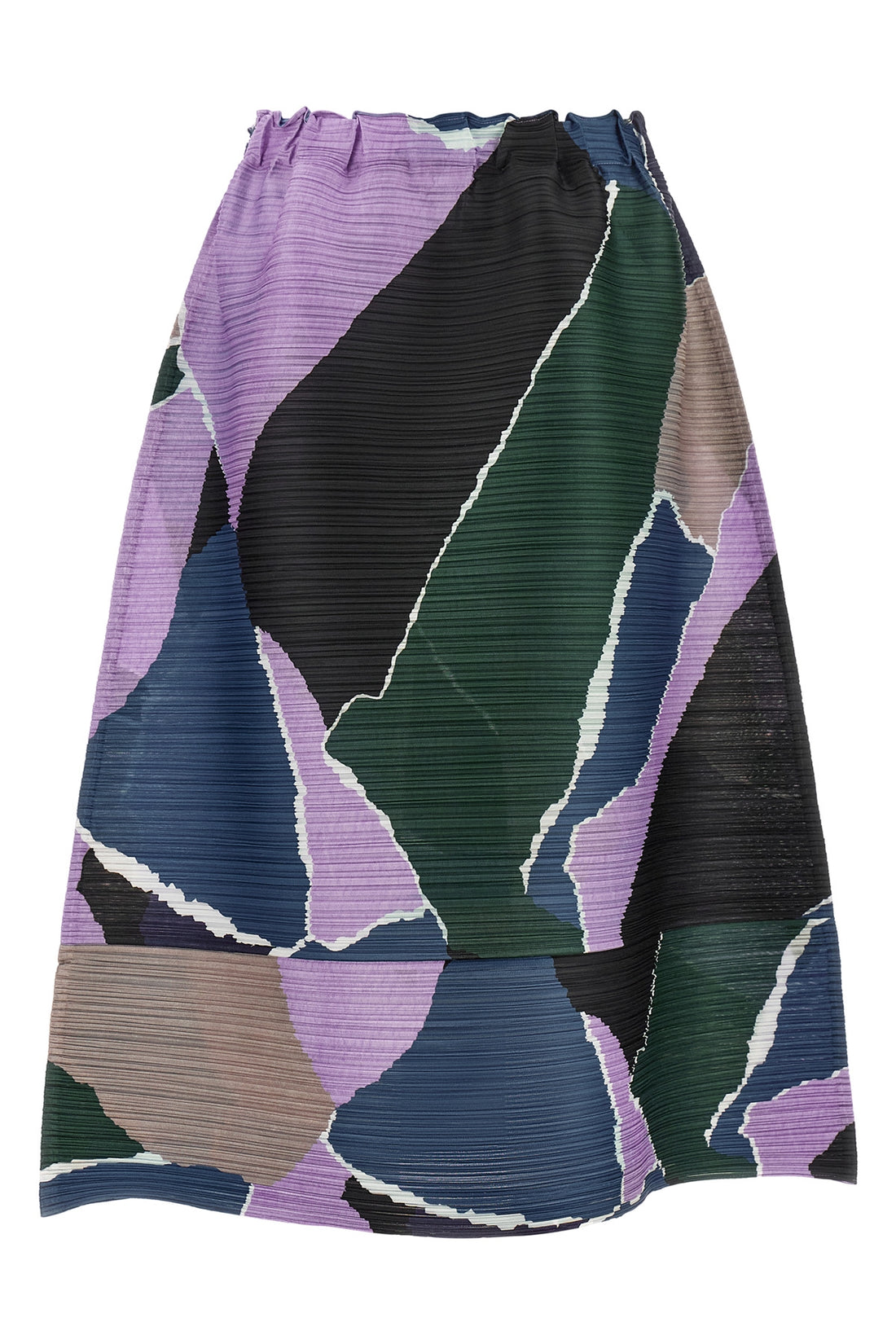 PLEATS PLEASE ISSEY MIYAKE OS the pleats please surprise! skirt is distinguished by a midi silhouette define