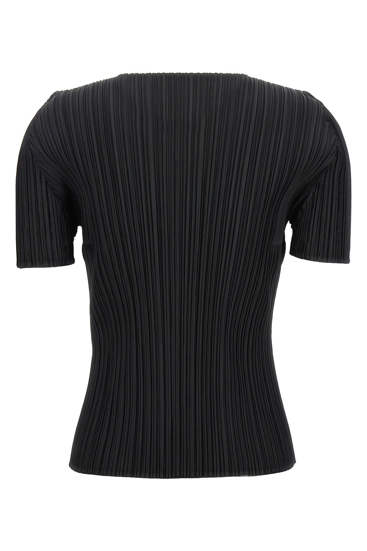 the basics top by pleats please issey miyake defines the silhouette through th