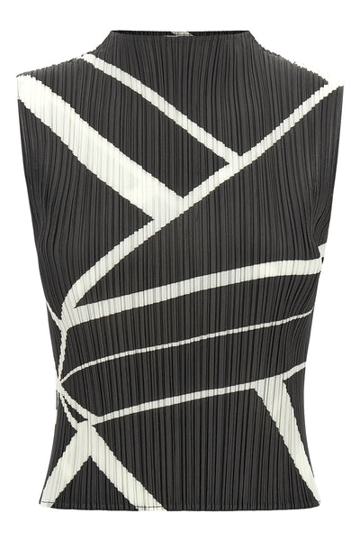 the fold line issey miyake pleats please blouse defines a new concept of volum
