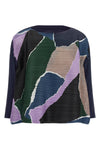 the surprise! pleats please blouse redefines volumes through a masterful pleat