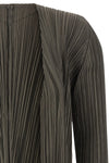 the mellow pleats issey miyake pleats please cardigan redefines the concept of