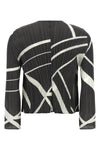 the cardigan pleats please issey miyake fold line redefines volumes through in