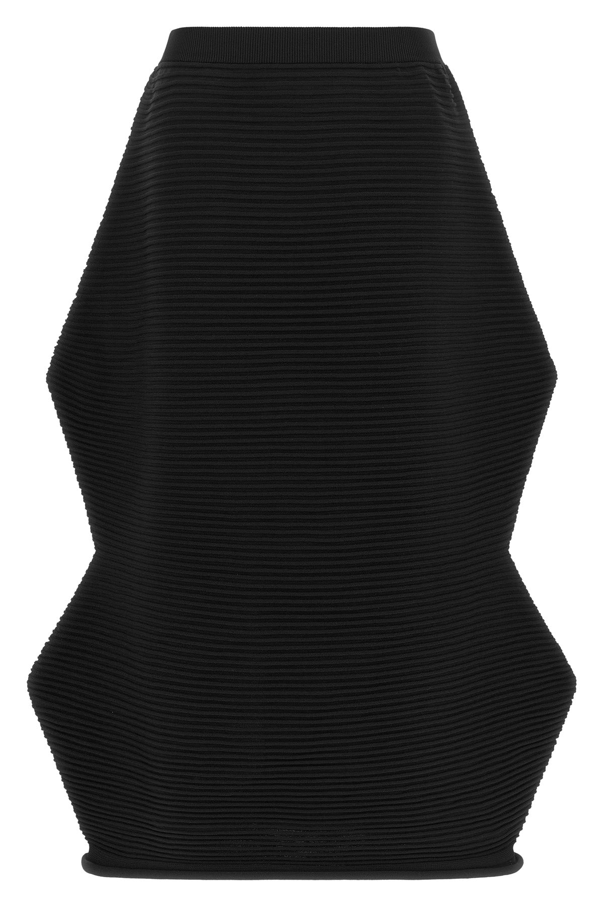 the long skirt pleats please issey miyake zig zag knit redefines the codes of