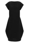 the dress pleats please issey miyake zig zag knit is distinguished by a cocoon